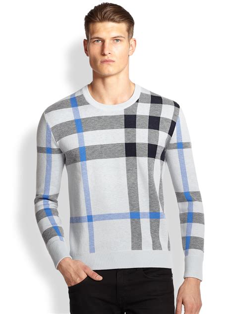 burberry men sweater sale|burberry jumpers for men.